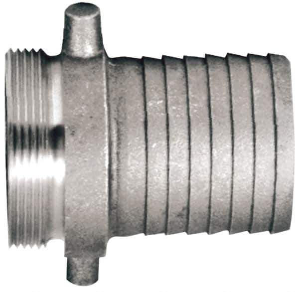 Dixon Valve & Coupling - 4" Aluminum/Brass Suction Male Coupling - Short Shank - USA Tool & Supply