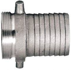 Dixon Valve & Coupling - 4" Aluminum/Brass Suction Male Coupling - Short Shank - USA Tool & Supply