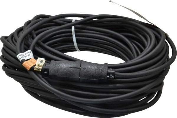 Southwire - 100', 16/3 Gauge/Conductors, Black Outdoor Extension Cord - 1 Receptacle, 10 Amps, UL SJEOW, NEMA 5-15P, 5-15R - USA Tool & Supply