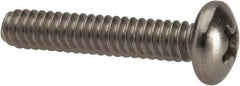 Value Collection - #10-24 UNC, 1" Length Under Head Phillips Drive Machine Screw - Pan Head, Grade 316 Stainless Steel, Uncoated, Without Washer - USA Tool & Supply
