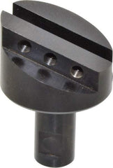 Made in USA - 2" Head, 3/4" Shank Diam, 1 Bit Per Cutter, 3/8" Tool Bit, Fly Cutter - Straight Shank - USA Tool & Supply