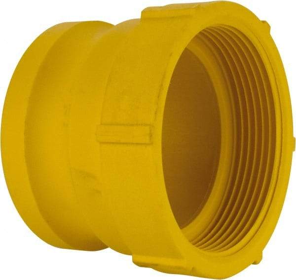 NewAge Industries - 3" Nylon Cam & Groove Suction & Discharge Hose Male Adapter Female NPT Thread - Part A, 3" Thread, 125 Max psi - USA Tool & Supply