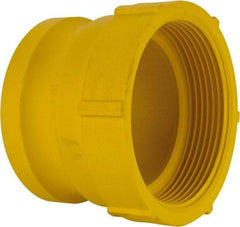 NewAge Industries - 3" Nylon Cam & Groove Suction & Discharge Hose Male Adapter Female NPT Thread - Part A, 3" Thread, 125 Max psi - USA Tool & Supply