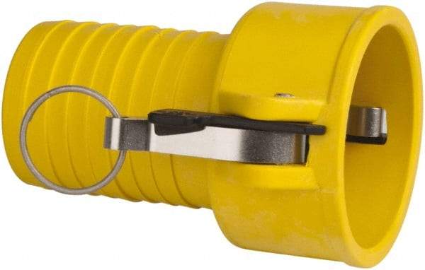 NewAge Industries - 3" Nylon Cam & Groove Suction & Discharge Hose Female Coupler Hose Shank - Part C, 125 Max psi - USA Tool & Supply