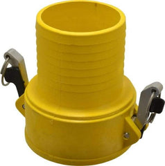 NewAge Industries - 4" Nylon Cam & Groove Suction & Discharge Hose Female Coupler Hose Shank - Part C, 75 Max psi - USA Tool & Supply