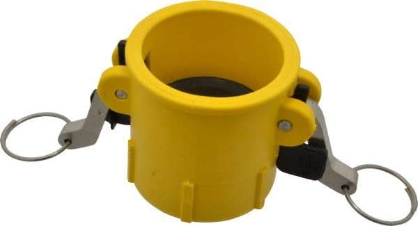 NewAge Industries - 2" Nylon Cam & Groove Suction & Discharge Hose Female Coupler Female NPT Thread - Part D, 2" Thread, 150 Max psi - USA Tool & Supply