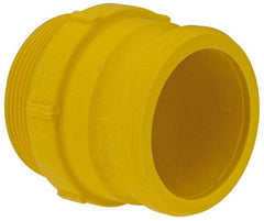 NewAge Industries - 3" Nylon Cam & Groove Suction & Discharge Hose Male Adapter Male NPT Thread - Part F, 3" Thread, 125 Max psi - USA Tool & Supply
