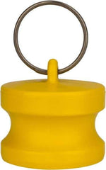 NewAge Industries - 1-1/2" Nylon Cam & Groove Suction & Discharge Hose Dust Plug For Use with Couplers - Part DP, 150 Max psi - USA Tool & Supply