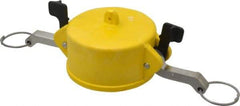 NewAge Industries - 3" Nylon Cam & Groove Suction & Discharge Hose Dust Cap For Use with Adapters - Part DC, 125 Max psi - USA Tool & Supply