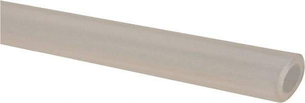 NewAge Industries - 3/16" ID x 5/16" OD, 1/16" Wall Thickness, Cut to Length (100' Standard Length) Silicone Tube - Natural, 20 Max psi, 50 Shore A Hardness - USA Tool & Supply