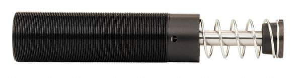 Parker - 1-1/4-12 Thread, 3/8 Rod Diam, 1.91 Stroke Length, Male Button Shock - 1-1/4 Shock Outside Diam, 7.44 OAL - USA Tool & Supply