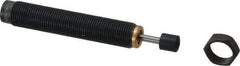 Parker - M12x1 Thread, 0.13 Rod Diam, 0.4 Stroke Length, Male Button Shock - 0.42 Shock Outside Diam, 3.31 OAL - USA Tool & Supply