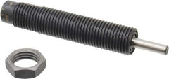 Parker - M14x1.5 Thread, 0.19 Rod Diam, 1/2 Stroke Length, Male Button Shock - 0.46 Shock Outside Diam, 3.59 OAL - USA Tool & Supply