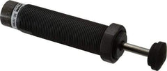 Parker - M25X1.5 Thread, 1/4 Rod Diam, 1 Stroke Length, Male Button Shock - 0.88 Shock Outside Diam, 5.62 OAL - USA Tool & Supply