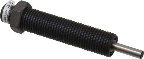 Parker - M14x1.5 Thread, 0.19 Rod Diam, 1/2 Stroke Length, Male Button Shock - 0.66 Shock Outside Diam, 3.41 OAL - USA Tool & Supply
