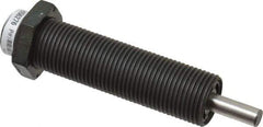 Parker - 3/4-16 Thread, 1/4 Rod Diam, 1/2 Stroke Length, Male Button Shock - 0.66 Shock Outside Diam, 3.81 OAL - USA Tool & Supply