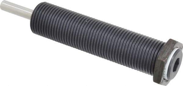 Parker - 1-12 Thread, 0.31 Rod Diam, 1 Stroke Length, Male Button Shock - 0.87 Shock Outside Diam, 5.58 OAL - USA Tool & Supply