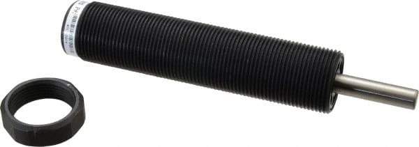 Parker - M25X1.5 Thread, 0.31 Rod Diam, 1 Stroke Length, Male Button Shock - 0.87 Shock Outside Diam, 5.58 OAL - USA Tool & Supply