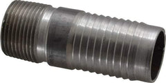 Campbell Fittings - 1-1/4" Pipe ID, Expander Combination Nipple for Hoses - 1 Male NPT, Steel - USA Tool & Supply