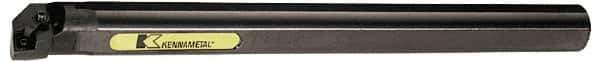 Kennametal - 1.705" Min Bore Diam, 14" OAL, 1-1/4" Shank Diam, A-MDQN Indexable Boring Bar - DN.. Insert, Screw or Clamp Holding Method - USA Tool & Supply