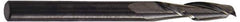 Hertel - 3/4", 3" LOC, 3/4" Shank Diam, 6" OAL, 2 Flute, Solid Carbide Square End Mill - Single End, Uncoated, Spiral Flute, 30° Helix, Centercutting, Right Hand Cut - USA Tool & Supply