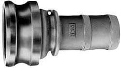 EVER-TITE Coupling Products - 3" Aluminum Cam & Groove Suction & Discharge Hose Male Adapter Hose Shank - Part E, 125 Max psi - USA Tool & Supply