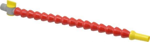 Value Collection - 3 Piece, 14" Hose Length, 3/8" ID, POM Coolant Hose Kit - 3/8 NPT, Round Nozzle, For Snap Flow Modular Hose Systems - USA Tool & Supply