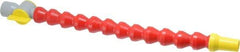 Value Collection - 3 Piece, 13" Hose Length, 1/2" ID, POM Coolant Hose Kit - 1/2 NPT, Round Nozzle, For Snap Flow Modular Hose Systems - USA Tool & Supply