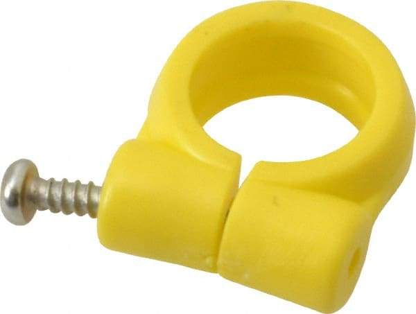 Value Collection - 1/4" Hose Inside Diam, Coolant Hose Element Clamp - For Use with 1/4" Snap Together Hose System, 4 Pieces - USA Tool & Supply