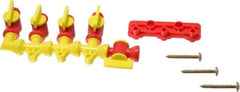 Value Collection - 1/4" Hose Inside Diam, Coolant Hose Manifold - For Use with Snap Together Hose System, 6 Pieces - USA Tool & Supply