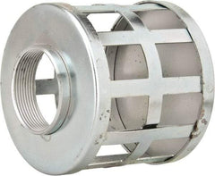 Kuriyama of America - 2" Hose, Square Hole Strainer - Plated Steel - USA Tool & Supply