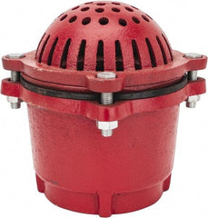 Value Collection - 4" Hose, Foot Valve - Cast Iron - USA Tool & Supply