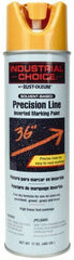 Rust-Oleum - 17 fl oz Yellow Marking Paint - 600' to 700' Coverage at 1" Wide, Solvent-Based Formula - USA Tool & Supply