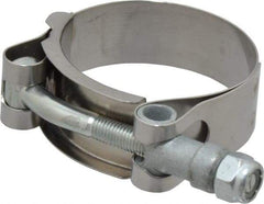 Campbell Fittings - 1-7/8" Hose, 3/4" Wide x 0.025" Thick, T-Bolt Band Clamp - Stainless Steel - USA Tool & Supply