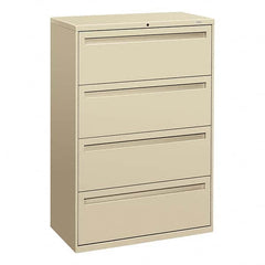 Hon - File Cabinets & Accessories Type: Lateral Files Number of Drawers: 4 - USA Tool & Supply