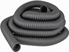 Hi-Tech Duravent - 2" ID, 25' Long, Thermoplastic Rubber Blower & Duct Hose - Black, 3-1/2" Bend Radius, 20 In/Hg, 15 Max psi, -65 to 275°F, Chemical Resistant - USA Tool & Supply