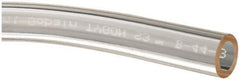 Made in USA - 1/4" ID x 3/8" OD, 1/16" Wall Thickness, Cut to Length (50' Standard Length) Plastic Tube - Clear, 36 Max psi, 63 Hardness - USA Tool & Supply