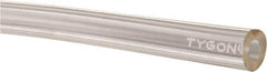 Made in USA - 1/8" ID x 1/4" OD, 1/16" Wall Thickness, Cut to Length (50' Standard Length) Plastic Tube - Clear, 43 Max psi, 40 Hardness - USA Tool & Supply