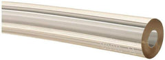 Made in USA - 3/8" ID x 7/8" OD, 1/4" Wall Thickness, Cut to Length (50' Standard Length) Tygon Tube - Clear, 50 Max psi, 40 Hardness - USA Tool & Supply