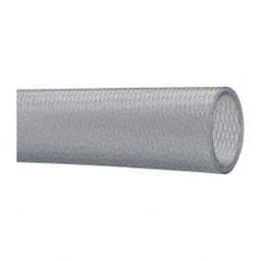 Made in USA - 2" ID x 2-1/2" OD, 1/4" Wall Thickness, Cut to Length (50' Standard Length) PVC Tube - Clear, 80 Max psi, 80 Hardness - USA Tool & Supply