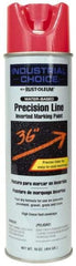 Rust-Oleum - 17 fl oz Pink Marking Paint - 600' to 700' Coverage at 1" Wide, Water-Based Formula - USA Tool & Supply