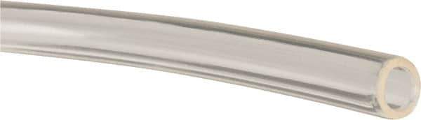 Made in USA - 1/4" ID x 3/8" OD, 1/16" Wall Thickness, Cut to Length (100' Standard Length) Polyurethane Tube - Clear, 41 Max psi - USA Tool & Supply