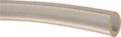 Made in USA - 1/2" ID x 3/4" OD, 1/8" Wall Thickness, Cut to Length (100' Standard Length) Polyurethane Tube - Clear, 41 Max psi - USA Tool & Supply