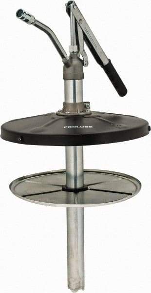 PRO-LUBE - Grease Lubrication 1 Strokes/oz Flow Aluminum & Zinc Lever Hand Pump - For 25 to 50 Lb & 5 Gal Container - USA Tool & Supply