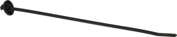 Thomas & Betts - 9.6" Long Black Nylon Standard Cable Tie - 65 Lb Tensile Strength, 1.65mm Thick, 1-3/4" Max Bundle Diam - USA Tool & Supply