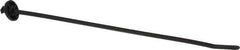 Thomas & Betts - 9.6" Long Black Nylon Standard Cable Tie - 65 Lb Tensile Strength, 1.65mm Thick, 1-3/4" Max Bundle Diam - USA Tool & Supply