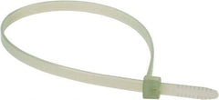 Thomas & Betts - 13.2" Long Green Nylon Standard Cable Tie - 120 Lb Tensile Strength, 1.65mm Thick, 5/8" Max Bundle Diam - USA Tool & Supply