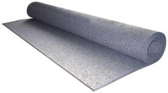 Made in USA - 1 Inch Thick x 72 Inch Wide x 12 Inch Long, Pressed Wool Felt Sheet - 12.2 Lbs/Square Yd., Gray, 250 psi - USA Tool & Supply