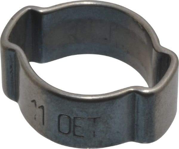 Oetiker - 8 to 11mm, 2 Ear Clamp - 3/8" Nominal Size - USA Tool & Supply