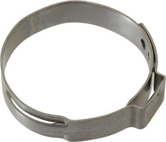 Oetiker - Stepless Ear Clamp - 1-5/16" Noml Size, 10mm Inner Width, 7mm Wide x 0.6mm Thick, Stainless Steel - USA Tool & Supply